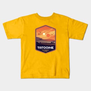 Tatooine National Park Kids T-Shirt